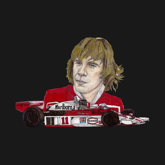 James Hunt by paulnelsonesch