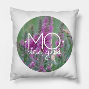 Floral •MO• designs Logo Pillow