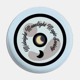 Midnight Moonlight Magic Society Pin