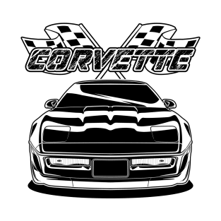 Corvette (Black Print) T-Shirt