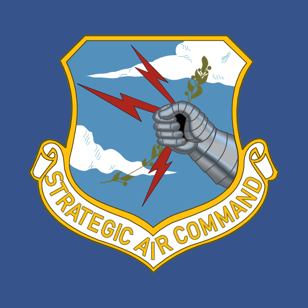 Strategic Air Command (SAC) Crest by John_Matthews_Art