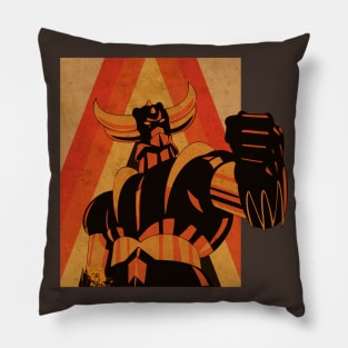 Vintage Ufo Robot Pillow