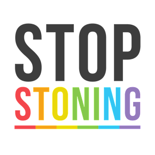 Stop Stoning Brunei - LGBTQ Lesbian Gay Bisexual Transgender T-Shirt