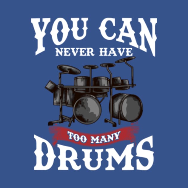 Drummer Funny Music Joke Drummer Gift Hoodie TeePublic