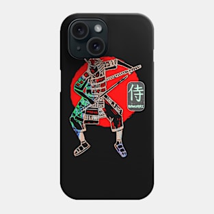 Samurai Warrior Sword Japanese Art Victory Kanji Samurai Word 242 Phone Case