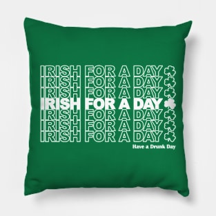 Irish for a Day - St Patrick's Day Pillow