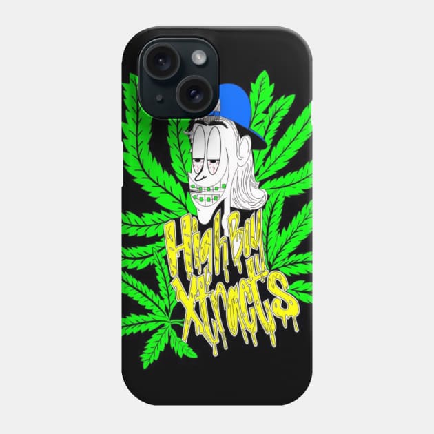 Old School Front back Highboy Logo Phone Case by Highboyxtracts