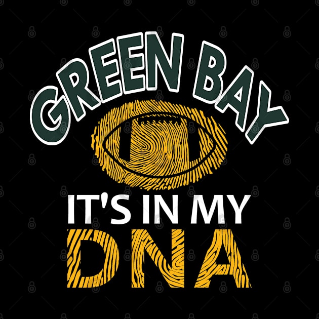 Green Bay Pro Football DNA by FFFM