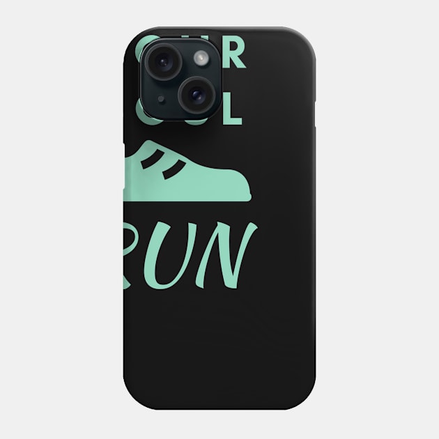 Best Funny Gift Idea for Running Lovers Phone Case by MadArting1557