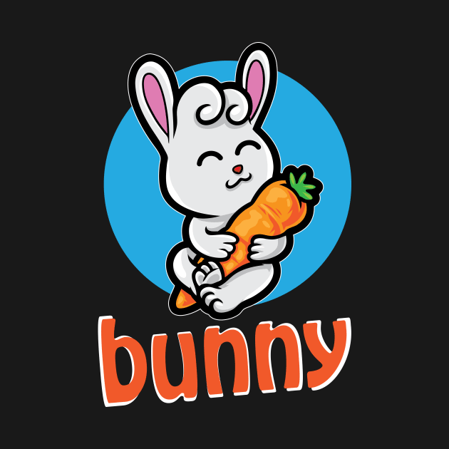 Colorful Bunny by Xen