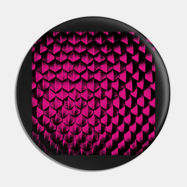 Amazingly Detailed Vector Graphic Magenta Dragon Scales Design Pin by LuckDragonGifts