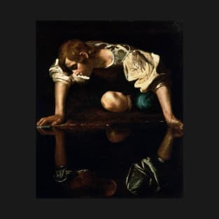 Narcissus - Michelangelo Merisi da Caravaggio T-Shirt