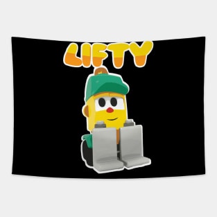 LIFTY LEO THE TRUCK Tapestry