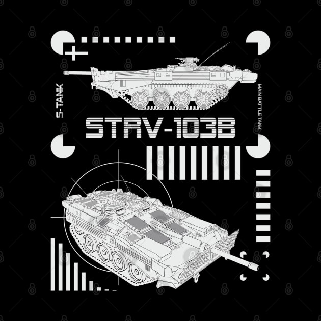 Main Battle Tank Strv-103B by FAawRay