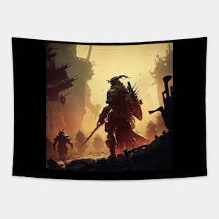 wild samurai Tapestry