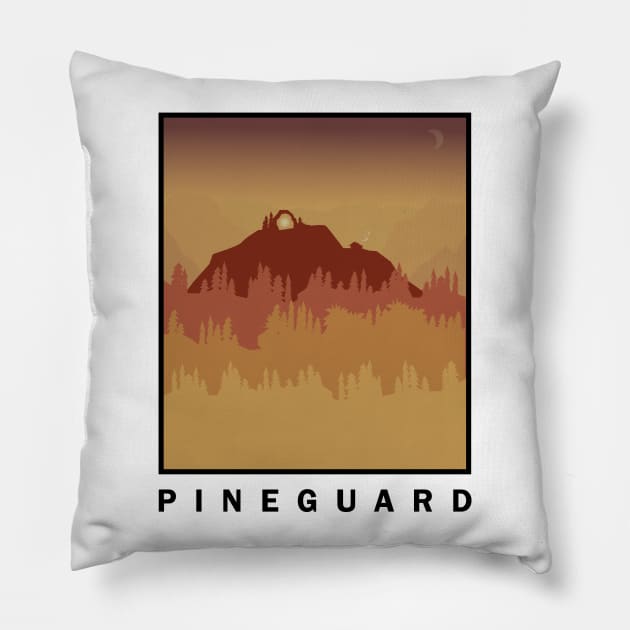 TAZ: Pineguard Pillow by TheLonelyGoat