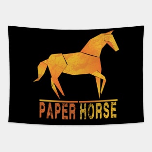 paper horse t-shirt Tapestry