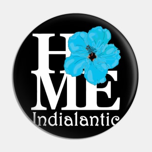 HOME Indialantic Blue Hibiscus Pin