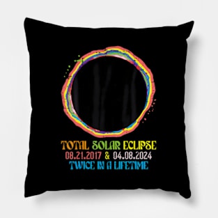 Twice In A Lifetime Solar Eclipse 2024 2017 Wo s Pillow