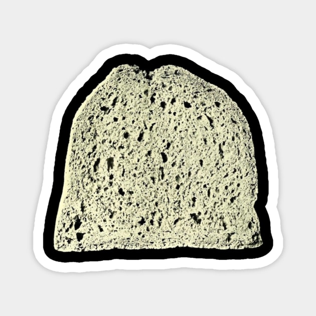 Slice of Cool Bread Winner Bread Loaf Magnet by TV Dinners