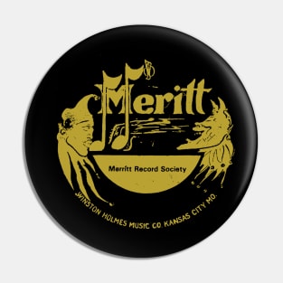 Meritt Records Pin