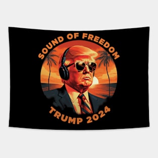 Trump 2024 Sound of Freedom Tapestry