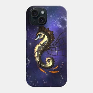 Cute little steampunk seahorse Phone Case