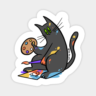 It's a MEOWsterpiece! Magnet