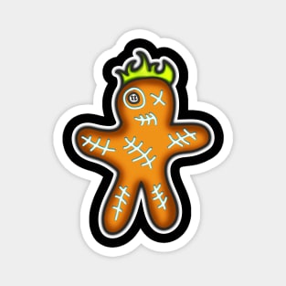 Voodoo Doll Gingerbread Magnet