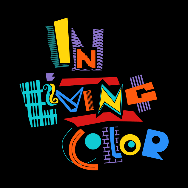 Funny In living Color Tv Show Retro by Tracy Daum