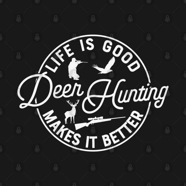 Big Racks Matter - Live Free And Hunt Hard - Funny Deer Buck Hunting by Famgift