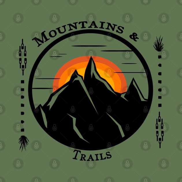 Mountains and Trails by TaliDe