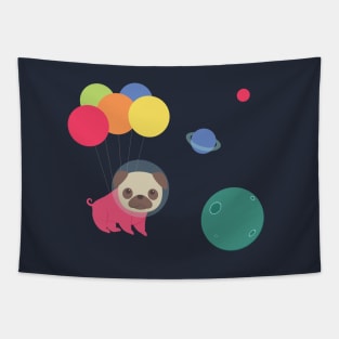 Astropug Tapestry