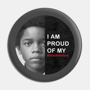 Boy Black History | Black History Month | Black Lives Matter | Juneteenth | Black Pride Pin