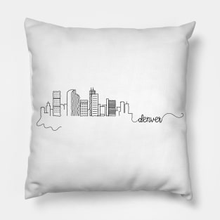 Denver City Signature Pillow