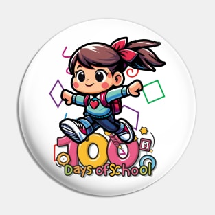 100 Days Of School Pin