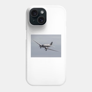 WW2 Vintage C-47B Skytrain - wide version Phone Case