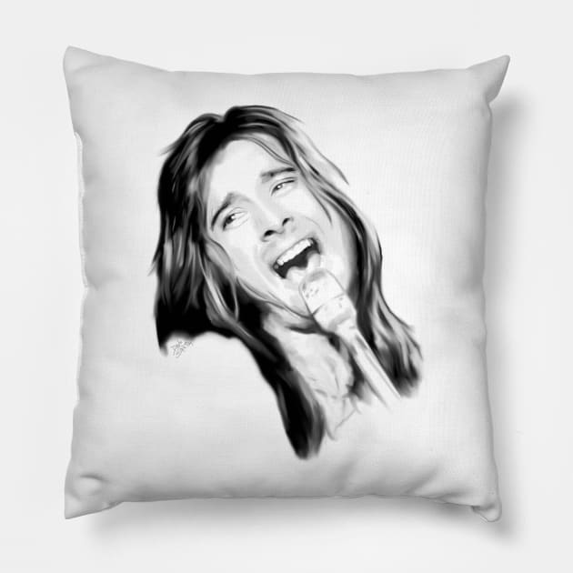 Steve Perry Pillow by Art And Soul