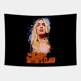 The Blood On Satan's Claw Design Tapestry