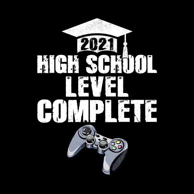 Funny Graduation - Senior Gamer 2021 Grad by paveldmit