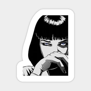 Pulp Fiction Mia Magnet