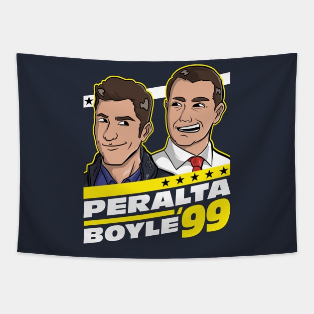 Peralta Boyle 99 Tapestry by MitchLudwig