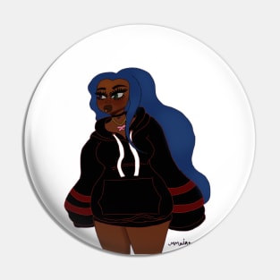 hoodie Baddie Pin