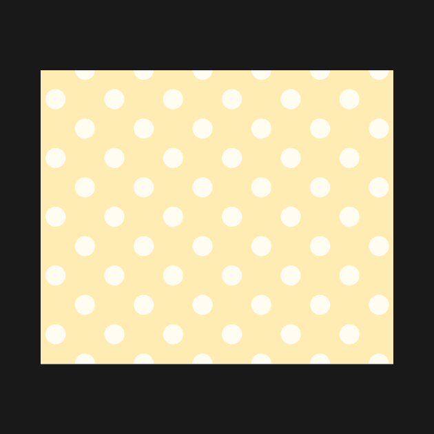 Polka Dots Yellow by Pinkdeer