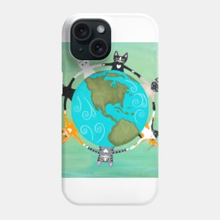 Love the Earth Cats Phone Case