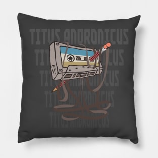 Titus Andronicus Cassette Pillow