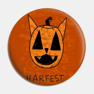 Night In The Woods Harfest Sketch Pin