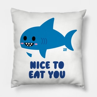 NICE TO EAT YOU Pillow