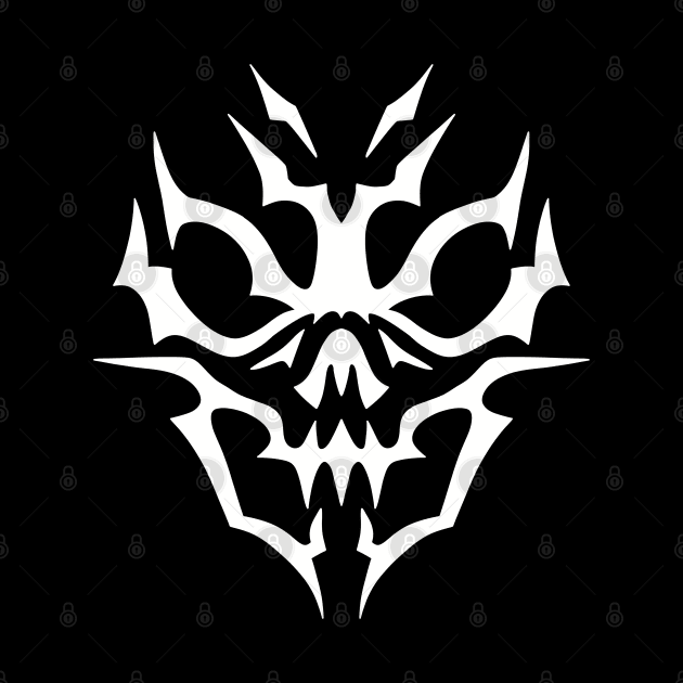 Ainz Ooal Gown Momonga White Player Logo by Animangapoi