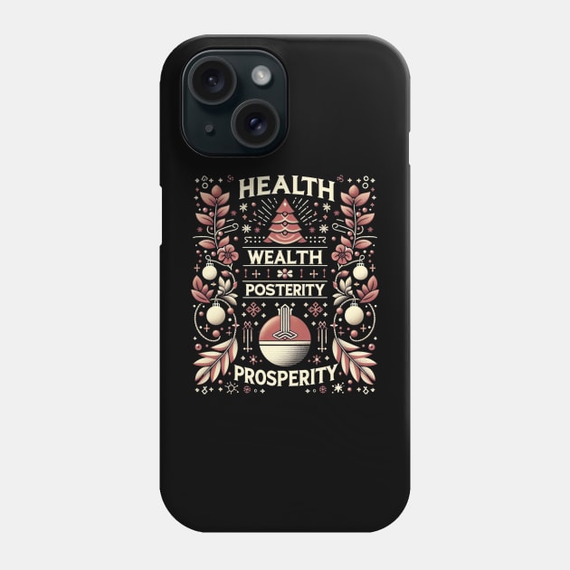 New Year Wishes Phone Case by Praiseworthy Essentials